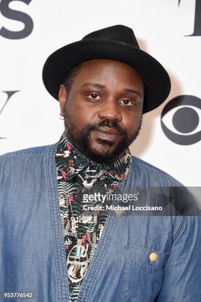 Brian Tyree Henry attends the 2018 Tony Awards Meet The Nominees Press Junket on May 2, 2018 in New York City.