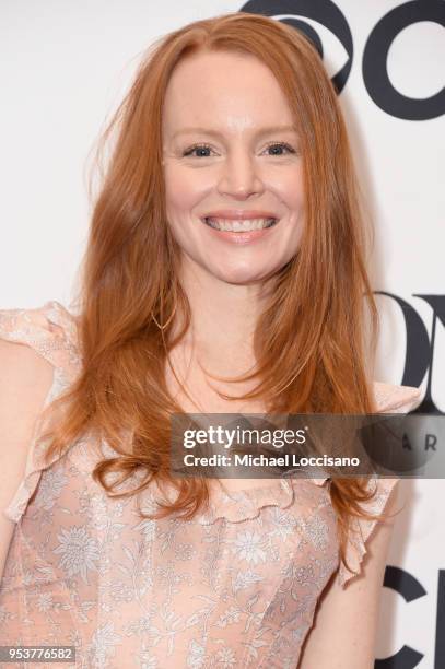 Lauren Ambrose attends the 2018 Tony Awards Meet The Nominees Press Junket on May 2, 2018 in New York City.