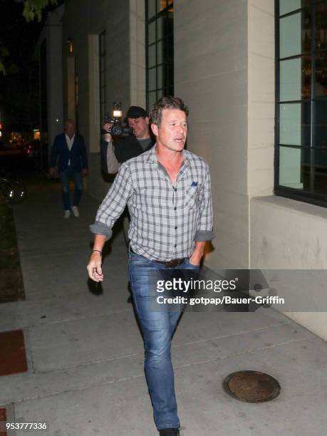 Billy Bush is seen on May 01, 2018 in Los Angeles, California.