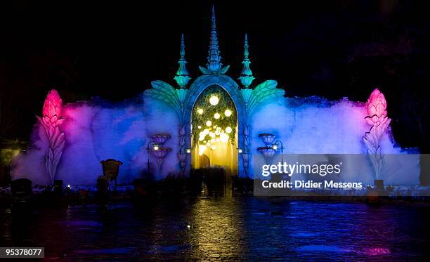 General view at Efteling theme park on December 25, 2009 in Kaatsheuvel, Netherlands.