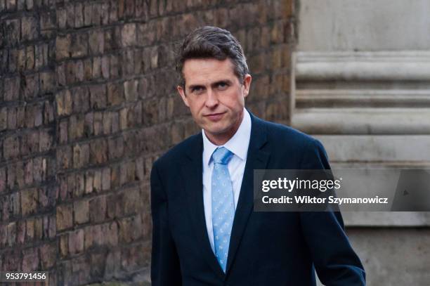 Secretary of State for Defence Gavin Williamson arrives for a Brexit Cabinet committee meeting at 10 Downing Street in central London to discuss a...