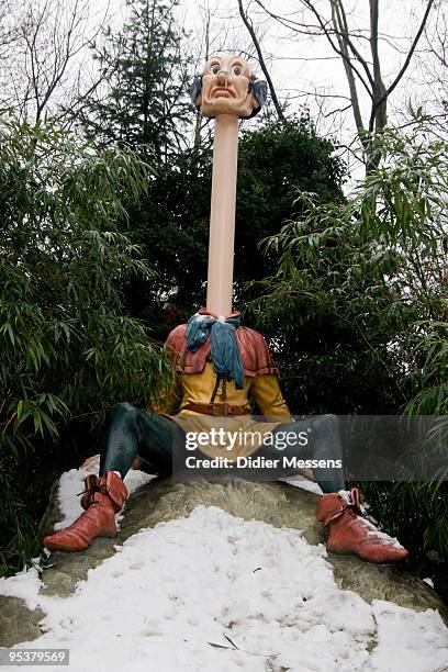 Statue at Efteling theme park on December 25, 2009 in Kaatsheuvel, Netherlands.