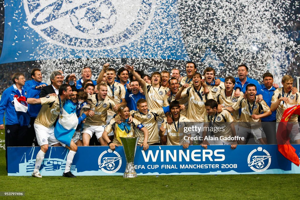 Zenit Saint Petersburg v Rangers - UEFA Cup Final