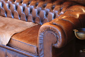 Retro leather sofa
