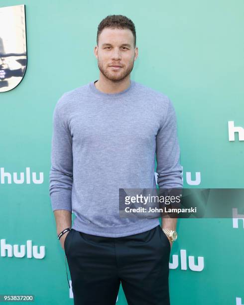Blake Griffin attends 2018 Hulu Upfront at La Sirena on May 2, 2018 in New York City.