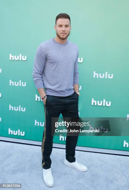 Blake Griffin attends 2018 Hulu Upfront at La Sirena on May 2, 2018 in New York City.