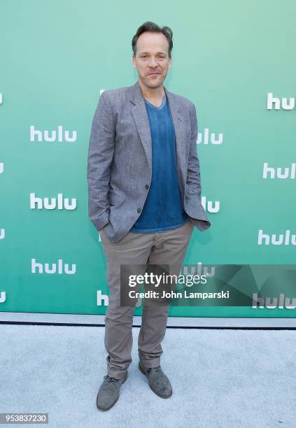 Peter Sarsgaard attends 2018 Hulu Upfront at La Sirena on May 2, 2018 in New York City.
