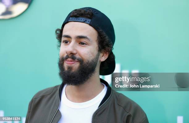 Remy Youssef attends 2018 Hulu Upfront at La Sirena on May 2, 2018 in New York City.