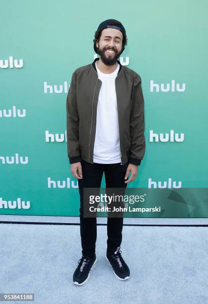 Remy Youssef attends 2018 Hulu Upfront at La Sirena on May 2, 2018 in New York City.