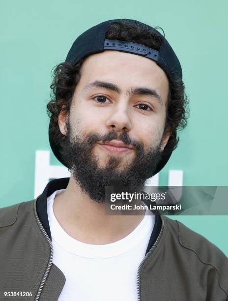 Remy Youssef attends 2018 Hulu Upfront at La Sirena on May 2, 2018 in New York City.