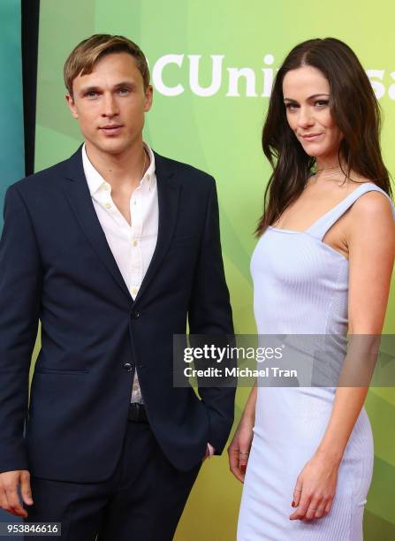 William Moseley and Alexandra Park attend NBCUniversal Summer Press Day 2018 held at Universal Studios Backlot on May 2, 2018 in Universal City,...