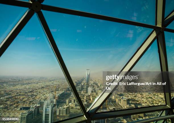 City view from the kingdom center, Riyadh Province, Riyadh, Saudi Arabia on January 12, 2010 in Riyadh, Saudi Arabia.