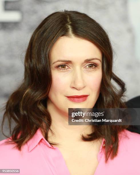 Claudia Mehnert attends the premiere of the 4th season of the German TV series 'Weissensee' on May 2, 2018 in Berlin, Germany.