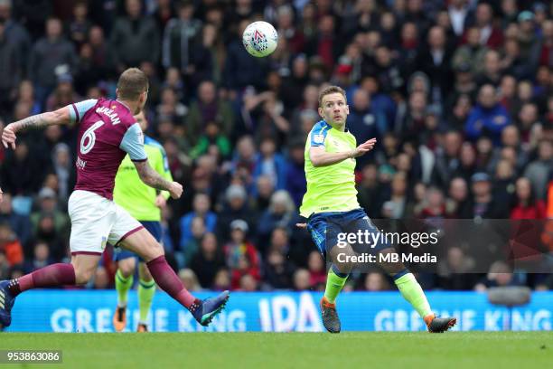 Aston Villa v Derby County - Sky Bet Championship"nBIRMINGHAM, ENGLAND Andreas Weimann, of derby County in action at Villa Park