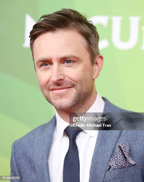 Chris Hardwick attends NBCUniversal Summer Press Day 2018 held at Universal Studios Backlot on May 2, 2018 in Universal City, California.