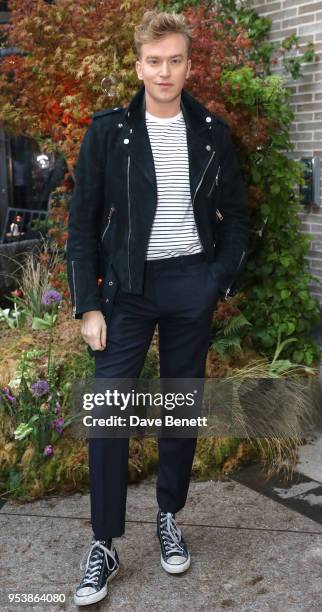 Fletcher Cowan attends the launch of Petersham Nurseries Covent Garden hosted by The Boglione family at Petersham Nurseries on May 2, 2018 in London,...