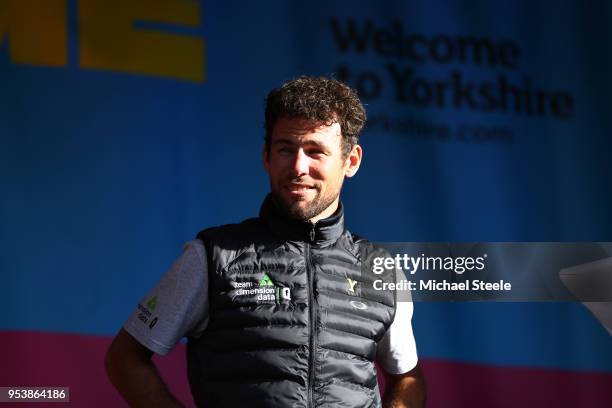 Mark Cavendish of Great Britain and Team Dimension Data / during the 4th Tour of Yorkshire 2018, Press Conference on May 2, 2018 in York, England.