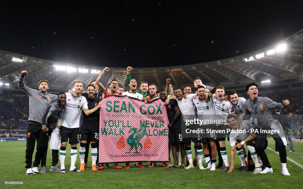 AS Roma v Liverpool - UEFA Champions League - Semi Final - Second Leg - Stadio Olimpico