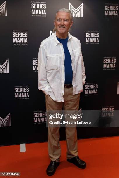 Actor Patrick Duffy attends photocall before Q&A as part of Series Mania Lille Hauts de France festival day 6 photocall on May 2, 2018 in Lille,...