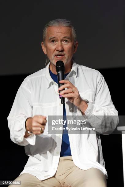 Actor Patrick Duffy attends Q&A as part of Series Mania Lille Hauts de France festival day 6 photocall on May 2, 2018 in Lille, France.