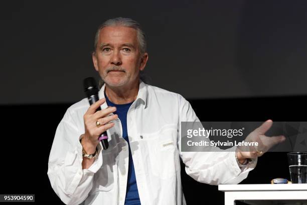 Actor Patrick Duffy attends Q&A as part of Series Mania Lille Hauts de France festival day 6 photocall on May 2, 2018 in Lille, France.