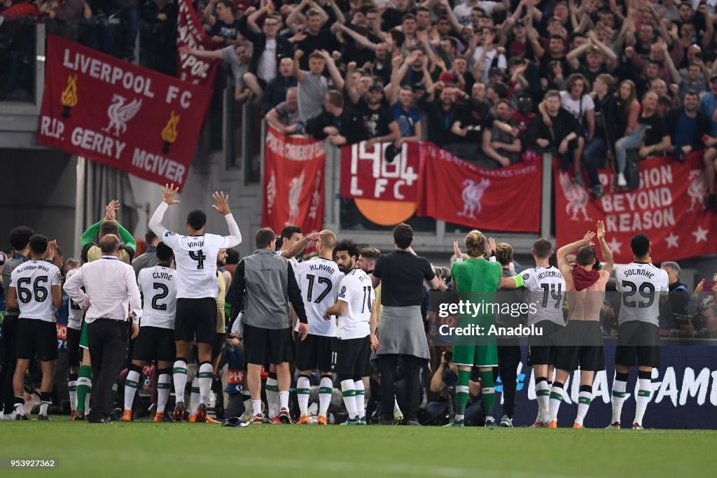 AS Roma vs Liverpool FC: UEFA Champions League