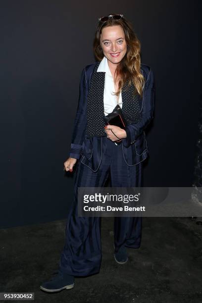 Alice Temperley attends the British Fashion Council x Vogue dinner at The Mandrake Hotel on May 2, 2018 in London, England.