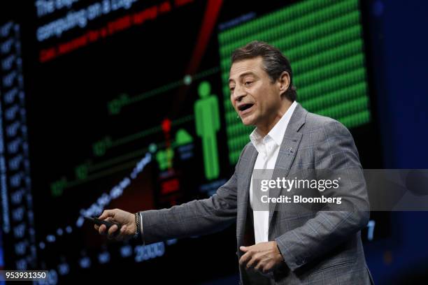 Peter Diamandis, founder and executive chairman of the X Prize Foundation Inc., speaks during the Milken Institute Global Conference in Beverly...