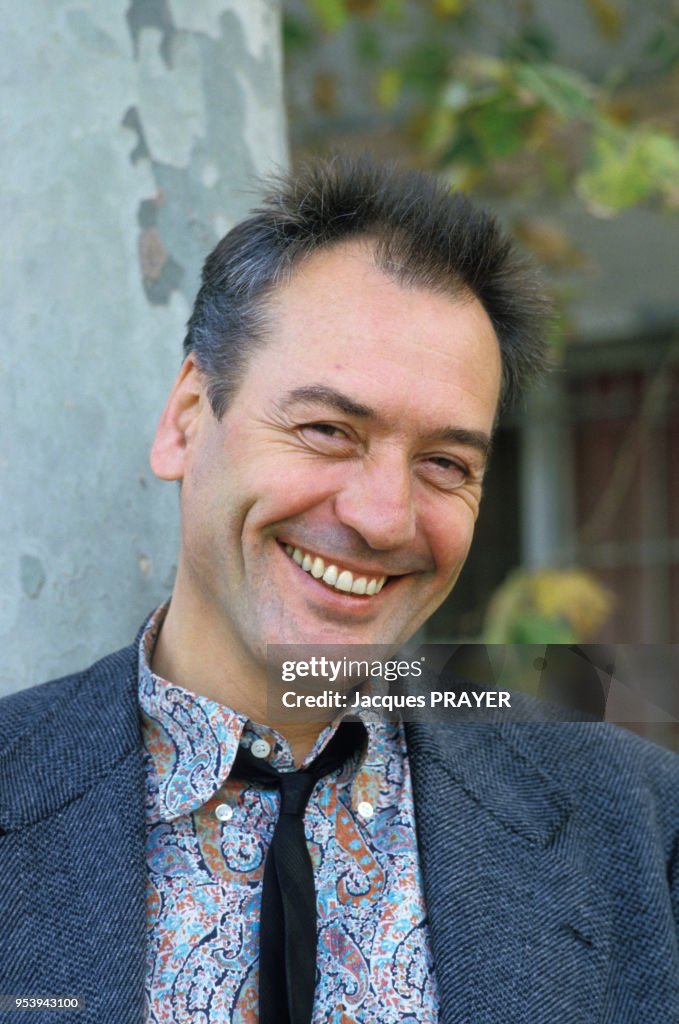 L'acteur Patrick Bauchau lors du tournage du film 'Accrochecoeur' en