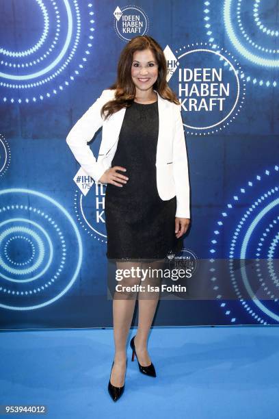 German presenter Karen Webb at the Kick-Off-Event of the talk series 'IDEEN HABEN KRAFT' on the occasion of the 175th anniversary of the IHK for...