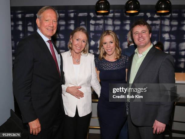 George Pataki, Libby Pataki, Allison Pataki and David Levy attend the Build Series at Build Studio on May 2, 2018 in New York City.