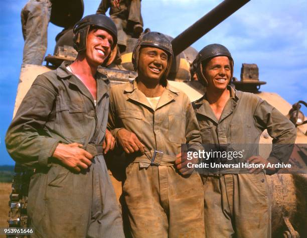 Tank Crew, Fort Knox, Kentucky, USA, Alfred T. Palmer for Office of War Information, June 1942.