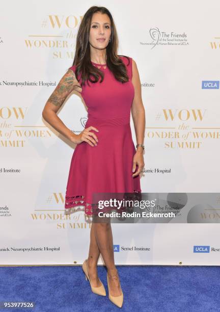 Talinda Bennington attends The Wonder of Women Summit at UCLA on May 2, 2018 in Los Angeles, California.
