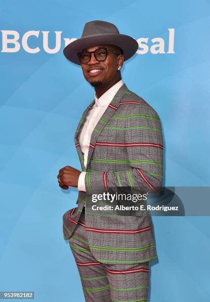 Host NE-YO attends NBCUniversal's Summer Press Day 2018 at The Universal Studios Backlot on May 2, 2018 in Universal City, California.