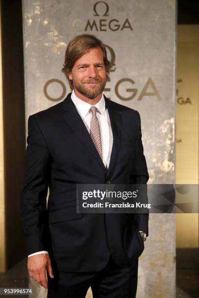 Henning Baum attends the OMEGA Tresor Event at Kraftwerk Mitte on May 2, 2018 in Berlin, Germany.