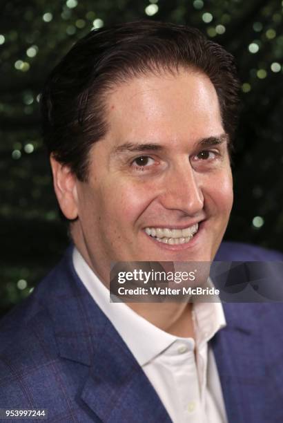 Nick Scandalios attends the 2018 Tony Awards Meet The Nominees Press Junket on May 2, 2018 at the Intercontinental Hotel in New York City.