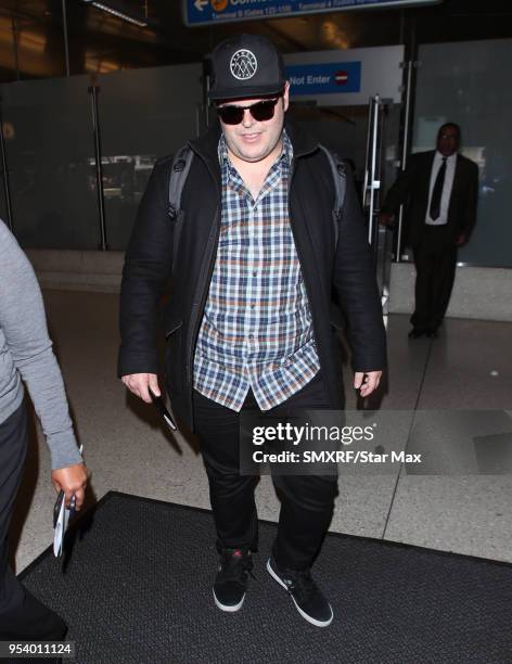 Josh Gad is seen on May 2, 2018 in Los Angeles, CA.