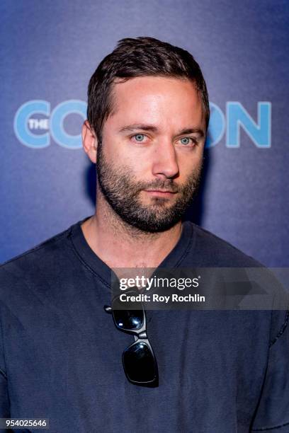 Jack Maccollough attends "The Con Is On" New York Screening by the Cinema Society at The Roxy Cinema on May 2, 2018 in New York City.