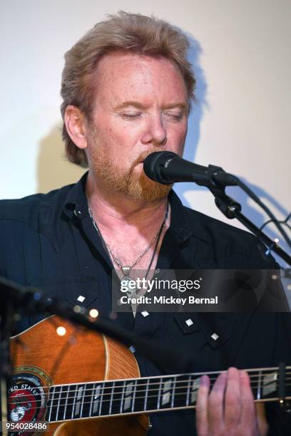 Recording Artist Lee Roy Parnell performs in the round at South On Demonbreun on May 2, 2018 in Nashville, Tennessee.
