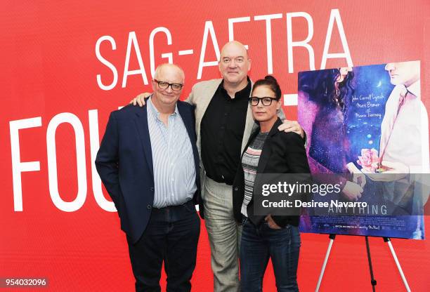 Director Timothy McNeil, actors John Carroll Lynch and Maura Tierney attend SAG-AFTRA Foundation Conversations: 'Anything' at The Robin Williams...