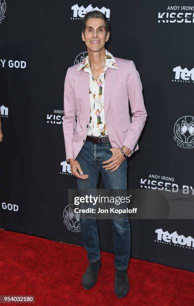 Perry Farrell attends Teton Gravity Research's "Andy Iron's Kissed By God" World Premiere at Regency Village Theatre on May 2, 2018 in Westwood,...