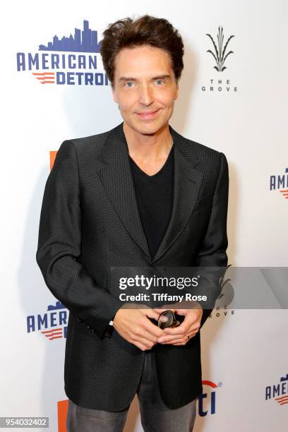 Richard Marx attends the world premiere of American Dream: Detroit at The Grove on May 2, 2018 in Los Angeles, California.