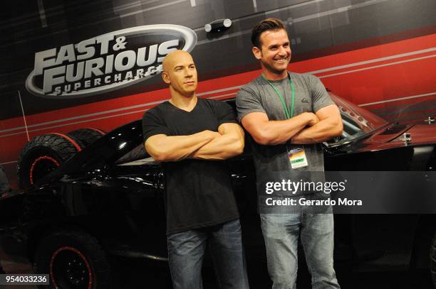 Guest attends Fast & Furious - Supercharged Universal Orlando Premiere at Universal Orlando on May 2, 2018 in Orlando, Florida.