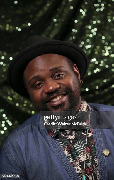 Bryan Tyree Henry attends the 2018 Tony Awards Meet The Nominees Press Junket on May 2, 2018 at the Intercontinental Hotel in New York City.