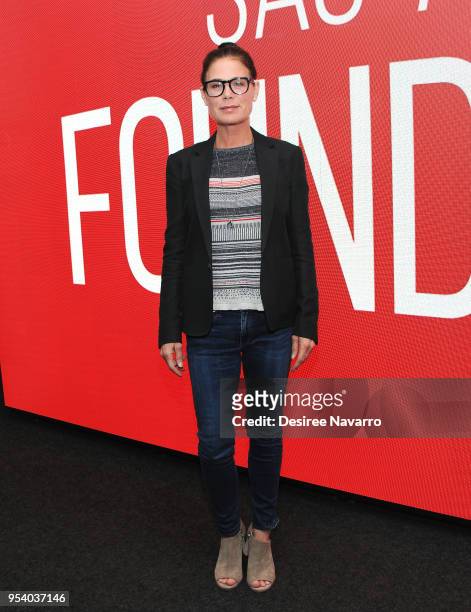 Actress Maura Tierney attends SAG-AFTRA Foundation Conversations: 'Anything' at The Robin Williams Center on May 2, 2018 in New York City.