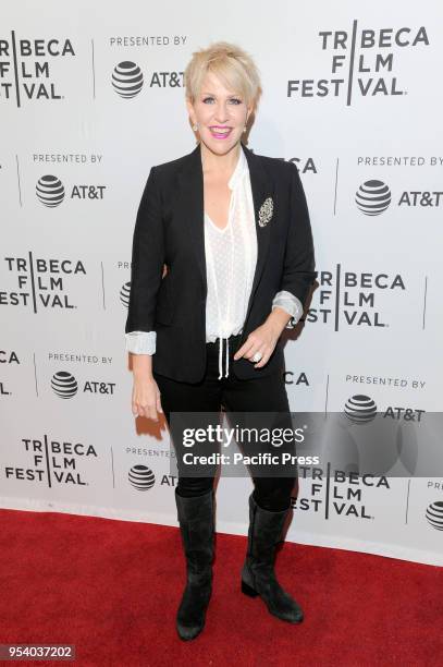Joyce DiDonato attends Tribeca Film Festival premiere of Every Act of Life at SVA Theater.