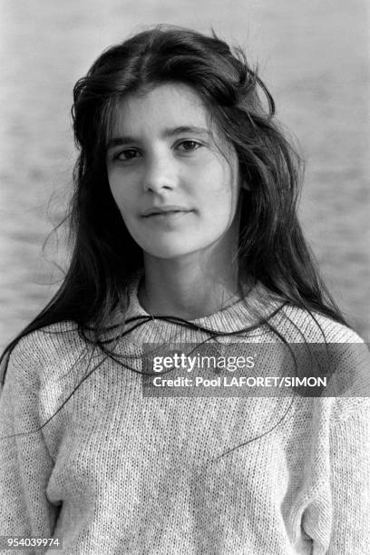 Ariel Besse lors du Festival de Cannes en mai 1981, France.