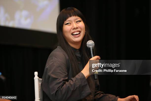Jess Calder attends the Blindspotting Q&A at the 4th Annual Bentonville Film event for May 2, 2018 in Bentonville, Arkansas.