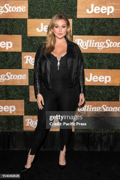 Hunter McGrady attends Rolling Stone Celebrates The New Classics at Highline Stages.