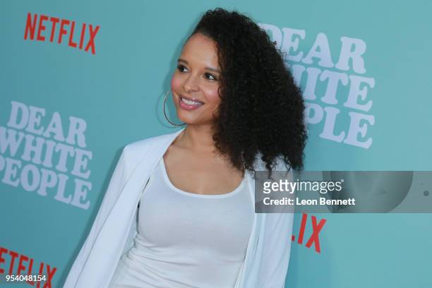 Actress Antonique Smith attends the Screening Of Netflix's "Dear White People" Season 2 - Arrivals at ArcLight Cinemas on May 2, 2018 in Hollywood,...